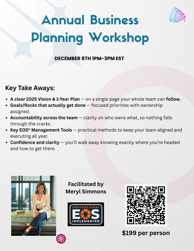 Annual Business Planning Workshop
